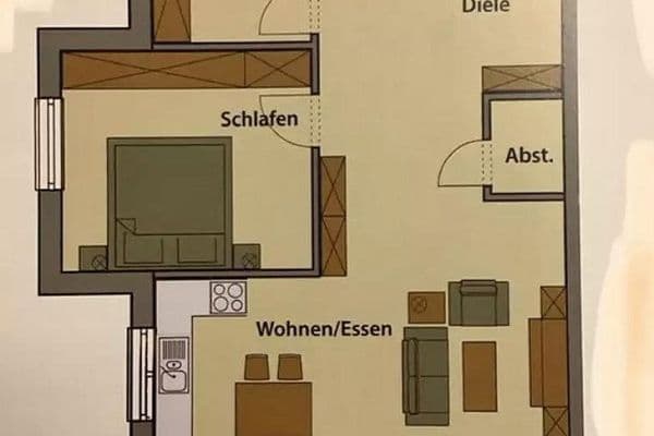 Prenájom bytu 3-izbový 85 m², Lauffen Prenájom bytu 3-izbový 85 m², Lauffen