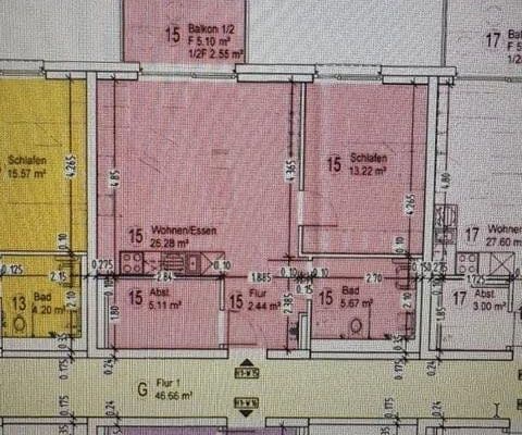 Prenájom bytu 2-izbový 56 m², Würzburger Straße 37, Stockstadt am Main Prenájom bytu 2-izbový 56 m², Würzburger Straße 37, Stockstadt am Main