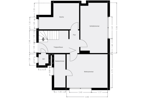 Prenájom bytu 2-izbový 53 m², Mühlstraße 1, Budenheim Prenájom bytu 2-izbový 53 m², Mühlstraße 1, Budenheim