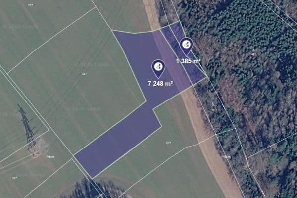 Predaj pozemku 7.194 m², Vlastibořice Predaj pozemku 7.194 m², Vlastibořice