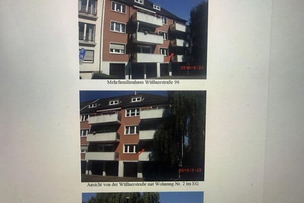 Prenájom bytu 2-izbový 61 m², Köln, Severné Porýnie - Westfálsko Prenájom bytu 2-izbový 61 m², Köln, Severné Porýnie - Westfálsko