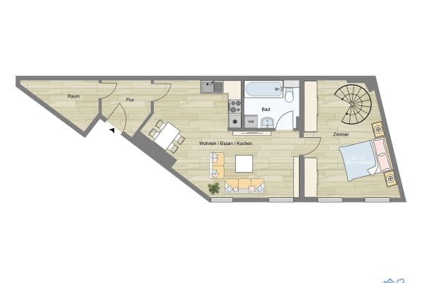 Predaj bytu 3-izbový 104 m², Eldenaer Straße 19, Berlin, Berlín Predaj bytu 3-izbový 104 m², Eldenaer Straße 19, Berlin, Berlín