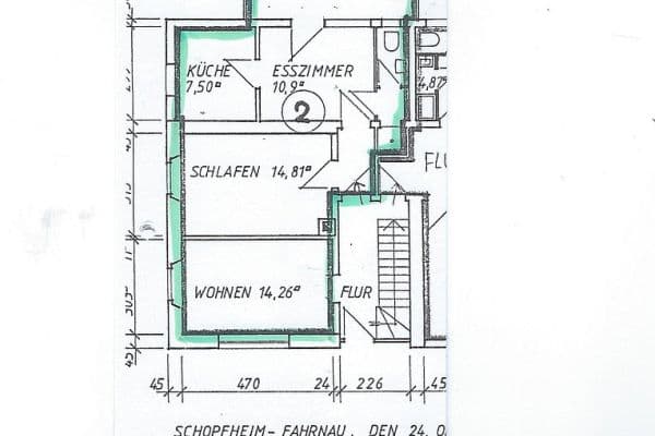 Prenájom bytu 3-izbový 58 m², Kürnberger Str. 15, Schopfheim Prenájom bytu 3-izbový 58 m², Kürnberger Str. 15, Schopfheim