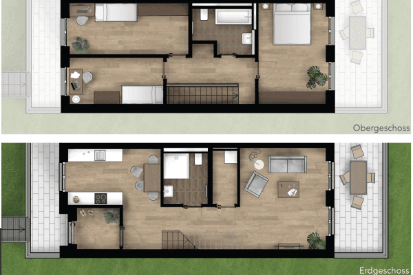 Prenájom bytu 3-izbový 84 m², Kleine Gasse 1-3, Schorfheide, Brandenbursko Prenájom bytu 3-izbový 84 m², Kleine Gasse 1-3, Schorfheide, Brandenbursko