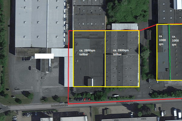 Prenájom nebytového priestoru 5.800 m², Industriestr. 12 a + 12 b + 12 c, Bergkamen - Rünthe Prenájom nebytového priestoru 5.800 m², Industriestr. 12 a + 12 b + 12 c, Bergkamen - Rünthe