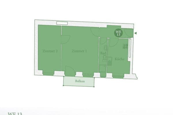 Predaj bytu 2-izbový 51 m², Boddinstraße 64, Berlin, Berlín Predaj bytu 2-izbový 51 m², Boddinstraße 64, Berlin, Berlín