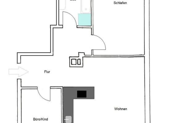 Predaj bytu 3-izbový 72 m², Bargteheider Straße 106a, Hamburg, Hamburg Predaj bytu 3-izbový 72 m², Bargteheider Straße 106a, Hamburg, Hamburg