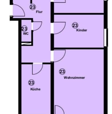 Prenájom bytu 3-izbový 90 m², Siemensstraße 39, Bamberg, Bavorsko Prenájom bytu 3-izbový 90 m², Siemensstraße 39, Bamberg, Bavorsko