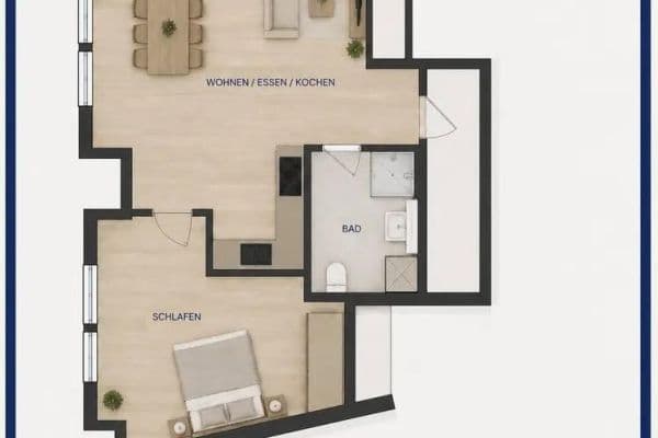 Prenájom bytu 2-izbový 65 m², Magdalenenstraße 1, Gernsheim Prenájom bytu 2-izbový 65 m², Magdalenenstraße 1, Gernsheim