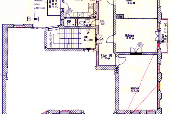 Prenájom bytu 5-izbový 125 m², Halle, Sasko-Anhaltsko Prenájom bytu 5-izbový 125 m², Halle, Sasko-Anhaltsko