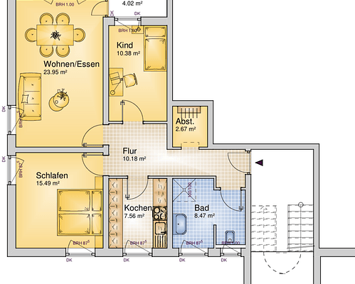 Predaj bytu 3-izbový 77 m², Nürnbeg, Bavorsko Predaj bytu 3-izbový 77 m², Nürnbeg, Bavorsko