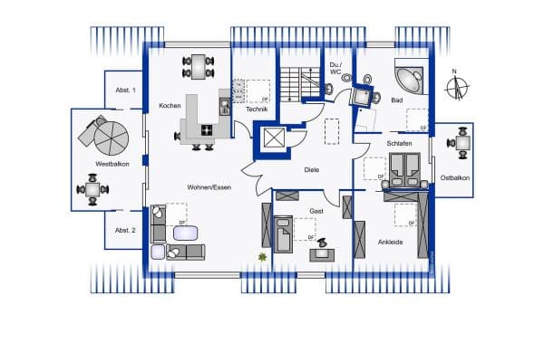 Predaj bytu 3-izbový 170 m², Musterstraße, Höhenkirchen-Siegertsbrunn, Bavorsko Predaj bytu 3-izbový 170 m², Musterstraße, Höhenkirchen-Siegertsbrunn, Bavorsko