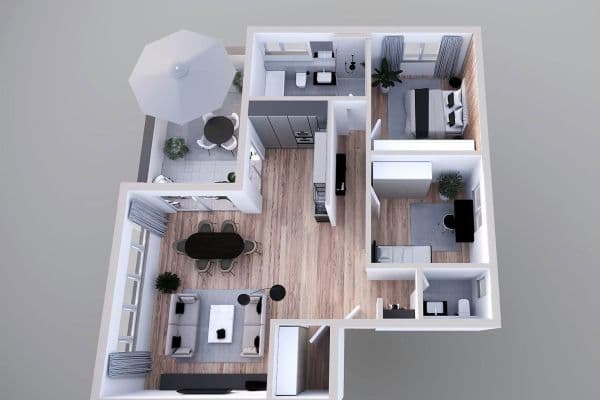 Predaj bytu 3-izbový 104 m², Philippsburg Predaj bytu 3-izbový 104 m², Philippsburg
