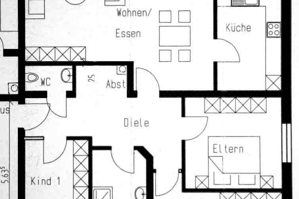 Prenájom bytu 4-izbový 103 m², Rheinbach - Flerzheim Prenájom bytu 4-izbový 103 m², Rheinbach - Flerzheim