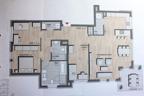 Predaj bytu 4-izbový 117 m², Niedernhausen Predaj bytu 4-izbový 117 m², Niedernhausen