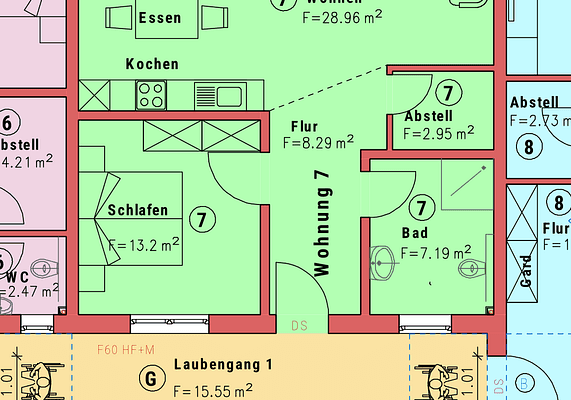 Prenájom bytu 2-izbový 62 m², Leutkirchstraße 41, Friesenheim, Bádensko-Wurttembersko Prenájom bytu 2-izbový 62 m², Leutkirchstraße 41, Friesenheim, Bádensko-Wurttembersko