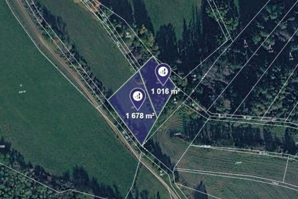 Predaj pozemku 2.021 m², Divišov Predaj pozemku 2.021 m², Divišov