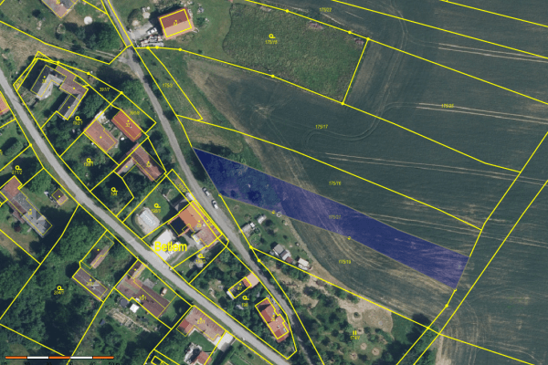 Predaj pozemku 1.900 m², Samšina Predaj pozemku 1.900 m², Samšina
