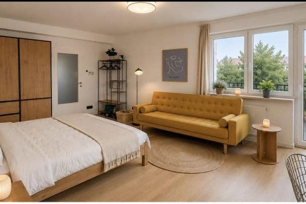 Prenájom bytu 1-izbový 31 m², Heerdestr. 5, Münster, Severné Porýnie - Westfálsko Prenájom bytu 1-izbový 31 m², Heerdestr. 5, Münster, Severné Porýnie - Westfálsko