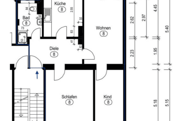 Predaj bytu 3-izbový 76 m², Düsseldorf Predaj bytu 3-izbový 76 m², Düsseldorf