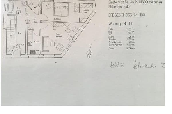 Prenájom bytu 2-izbový 53 m², Einsteinstr 15, Heidenau Prenájom bytu 2-izbový 53 m², Einsteinstr 15, Heidenau