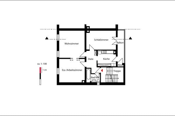 Predaj bytu 3-izbový 73 m², Stuttgart Predaj bytu 3-izbový 73 m², Stuttgart