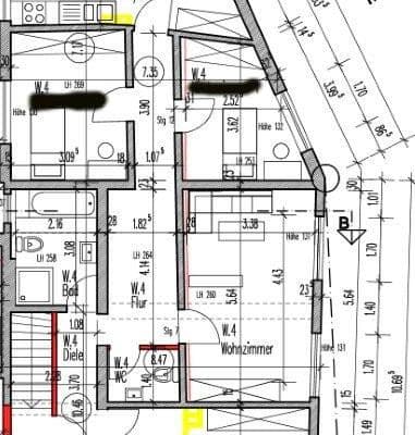 Prenájom bytu 4-izbový 104 m², Limburger Str. 165, Bad Camberg Prenájom bytu 4-izbový 104 m², Limburger Str. 165, Bad Camberg