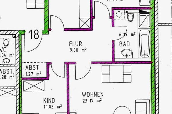 Predaj bytu 3-izbový 80 m², Sauerampferweg 6, Norderstedt Predaj bytu 3-izbový 80 m², Sauerampferweg 6, Norderstedt