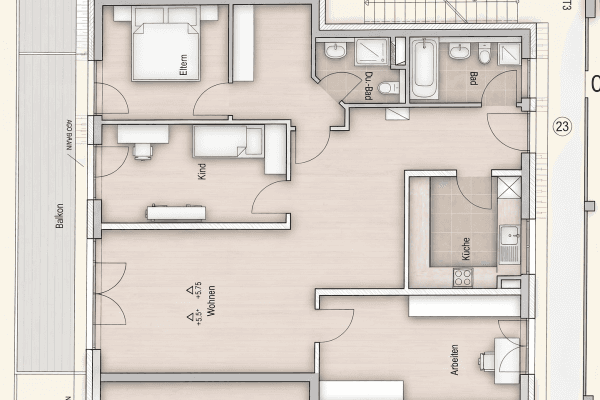 Predaj bytu 4-izbový 105 m², Sonnenstraße 11, Gilching, Bavorsko Predaj bytu 4-izbový 105 m², Sonnenstraße 11, Gilching, Bavorsko