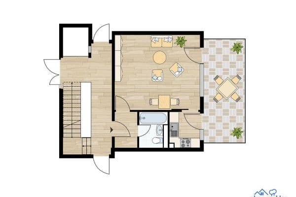 Prenájom bytu 1-izbový 42 m², Nymphenburger Straße 21c, München, Bavorsko Prenájom bytu 1-izbový 42 m², Nymphenburger Straße 21c, München, Bavorsko