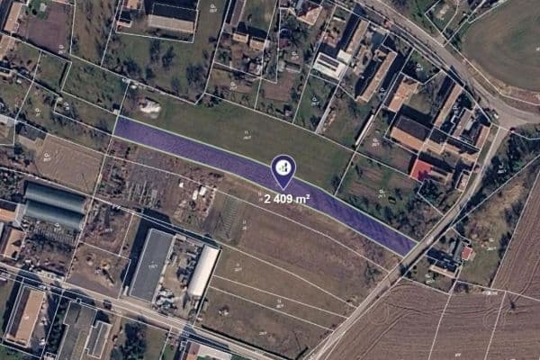 Predaj pozemku 1.205 m², Mlékosrby Predaj pozemku 1.205 m², Mlékosrby