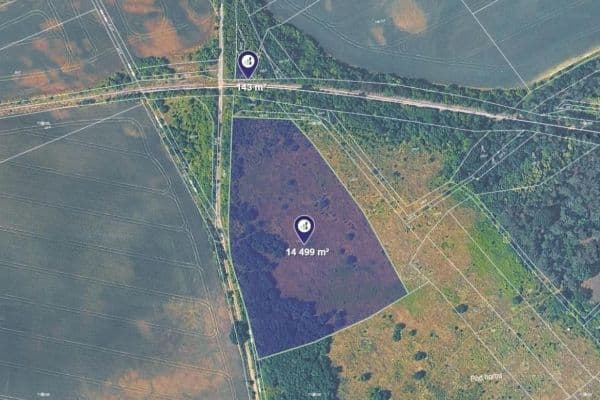 Predaj pozemku 14.642 m², Postřižín Predaj pozemku 14.642 m², Postřižín