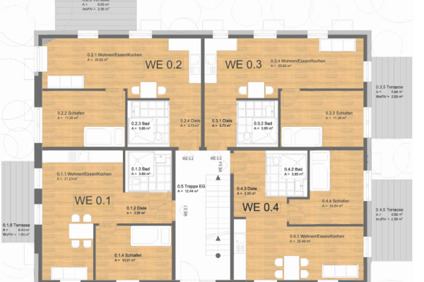 Predaj bytu 2-izbový 40 m², Nürnberg, Bavorsko Predaj bytu 2-izbový 40 m², Nürnberg, Bavorsko