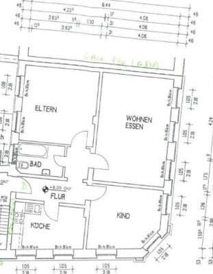 Prenájom bytu 3-izbový 79 m², Krefeld Prenájom bytu 3-izbový 79 m², Krefeld