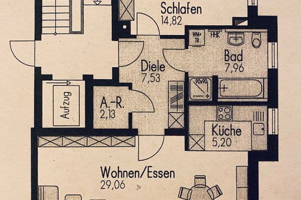 Prenájom bytu 2-izbový 72 m², Graben OT Lagerlechfeld Prenájom bytu 2-izbový 72 m², Graben OT Lagerlechfeld