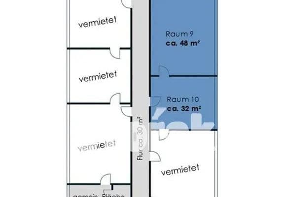 Prenájom kancelárie 28 m², Fellbach Prenájom kancelárie 28 m², Fellbach