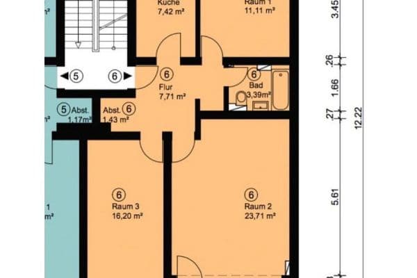 Predaj bytu 3-izbový 72 m², Hamburg, Hamburg Predaj bytu 3-izbový 72 m², Hamburg, Hamburg