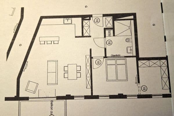 Prenájom bytu 2-izbový 75 m², Alte Seilerei 16, Bamberg, Bavorsko Prenájom bytu 2-izbový 75 m², Alte Seilerei 16, Bamberg, Bavorsko