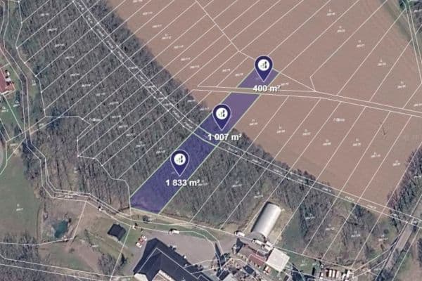 Predaj pozemku 3.240 m², Hrubá Skála Predaj pozemku 3.240 m², Hrubá Skála
