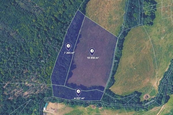 Predaj pozemku 30.558 m², Bojanovice, Středočeský kraj Predaj pozemku 30.558 m², Bojanovice, Středočeský kraj