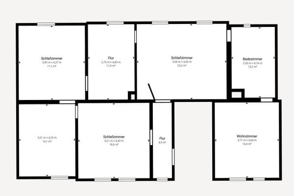 Prenájom bytu 5-izbový 117 m², Hildesheimer Straße 17, Nordstemmen Prenájom bytu 5-izbový 117 m², Hildesheimer Straße 17, Nordstemmen