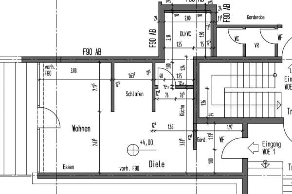 Prenájom bytu 1-izbový 49 m², Kölner Platz 2, Troisdorf Prenájom bytu 1-izbový 49 m², Kölner Platz 2, Troisdorf