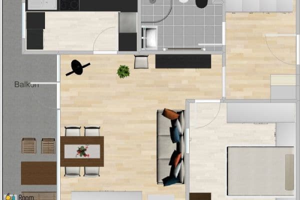 Prenájom bytu 2-izbový 50 m², Breite Str. 159, Hamburg, Hamburg Prenájom bytu 2-izbový 50 m², Breite Str. 159, Hamburg, Hamburg