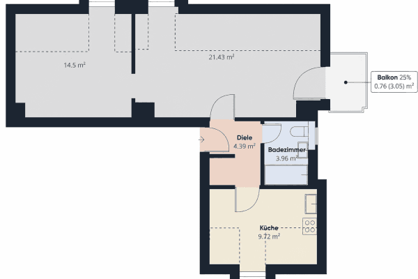 Prenájom bytu 2-izbový 54 m², Ebersberg, Bavorsko Prenájom bytu 2-izbový 54 m², Ebersberg, Bavorsko
