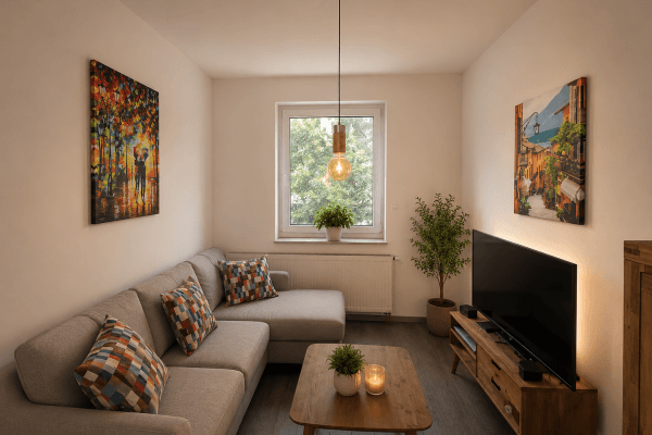 Prenájom bytu 3-izbový 60 m², Bremen, Brémy Prenájom bytu 3-izbový 60 m², Bremen, Brémy