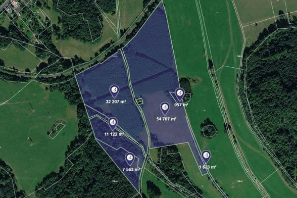 Predaj pozemku 108.179 m², Česká Kamenice Predaj pozemku 108.179 m², Česká Kamenice