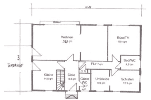 Prenájom bytu 4-izbový 156 m², Koblenz Prenájom bytu 4-izbový 156 m², Koblenz