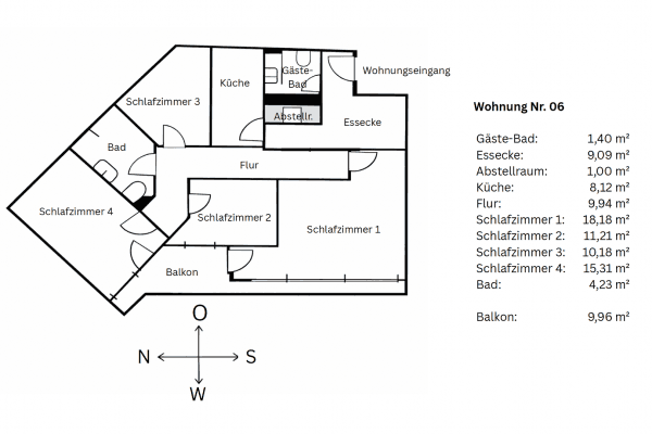 Predaj bytu 4-izbový 89 m², Münster Predaj bytu 4-izbový 89 m², Münster
