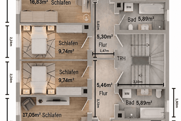 Prenájom bytu 2-izbový 50 m², Lindenthaler Hauptstraße 79, Leipzig, Sasko Prenájom bytu 2-izbový 50 m², Lindenthaler Hauptstraße 79, Leipzig, Sasko