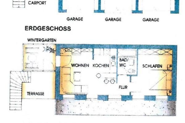 Prenájom bytu 2-izbový 51 m², Chemnitz, Sasko Prenájom bytu 2-izbový 51 m², Chemnitz, Sasko
